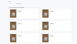 Display archives of journals on MedOne