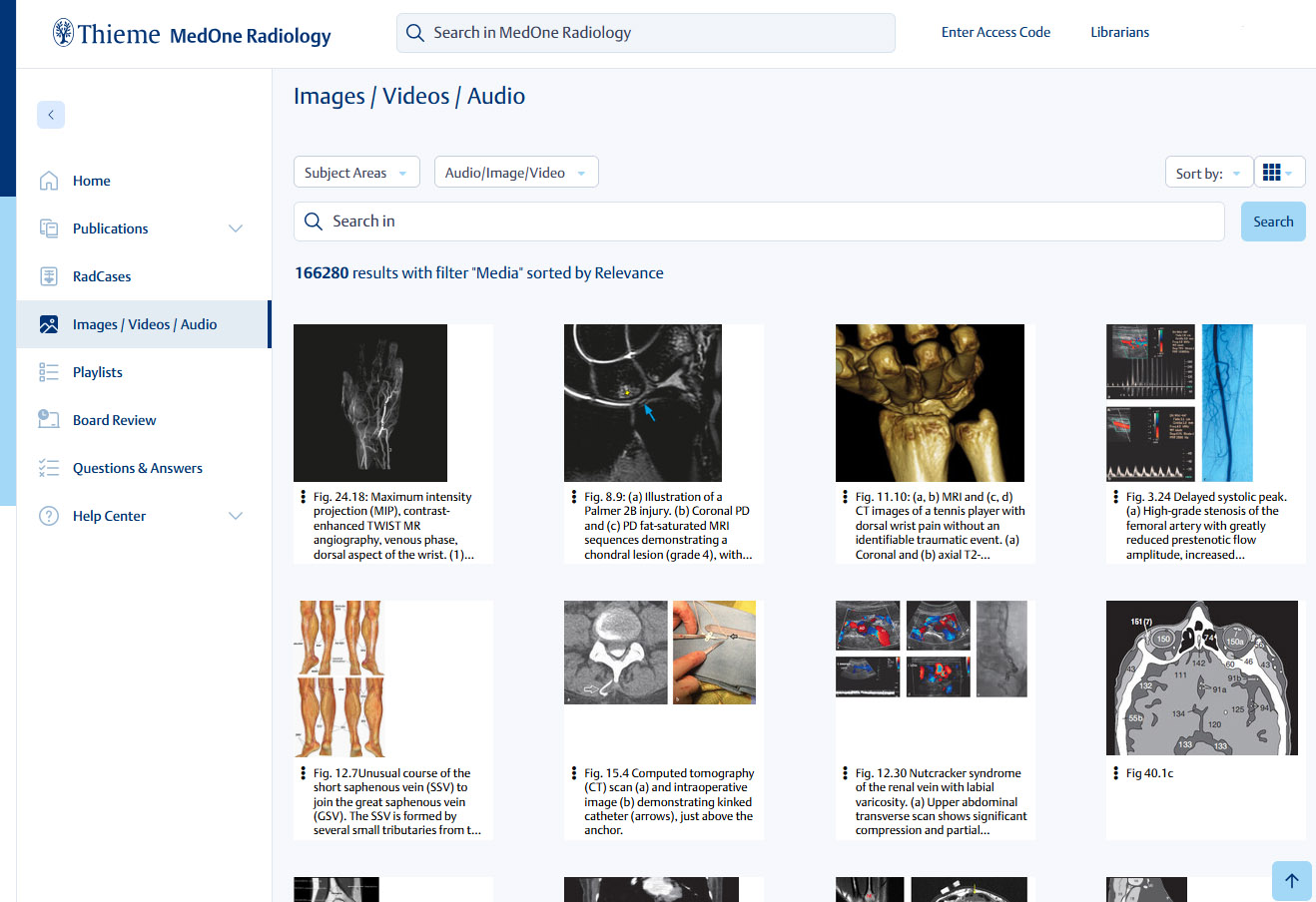 Thieme MedOne Neurosurgery Images / Videos / Audio Screenshot