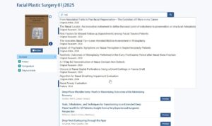 search within a journal in the searchbar next to the cover image